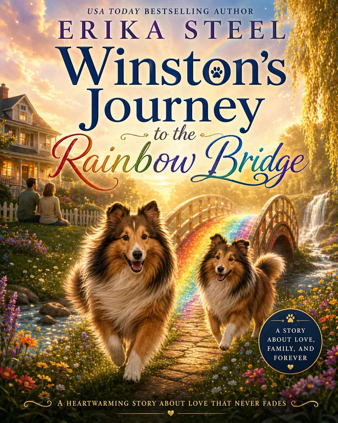 Winston’s Journey to the Rainbow Bridge | Heartwarming Children’s eBook PDF About Love and Family Winston’s Journey to the Rainbow Bridge | Heartwarming Children’s eBook PDF About Love and Family Amazing Fantasy Art