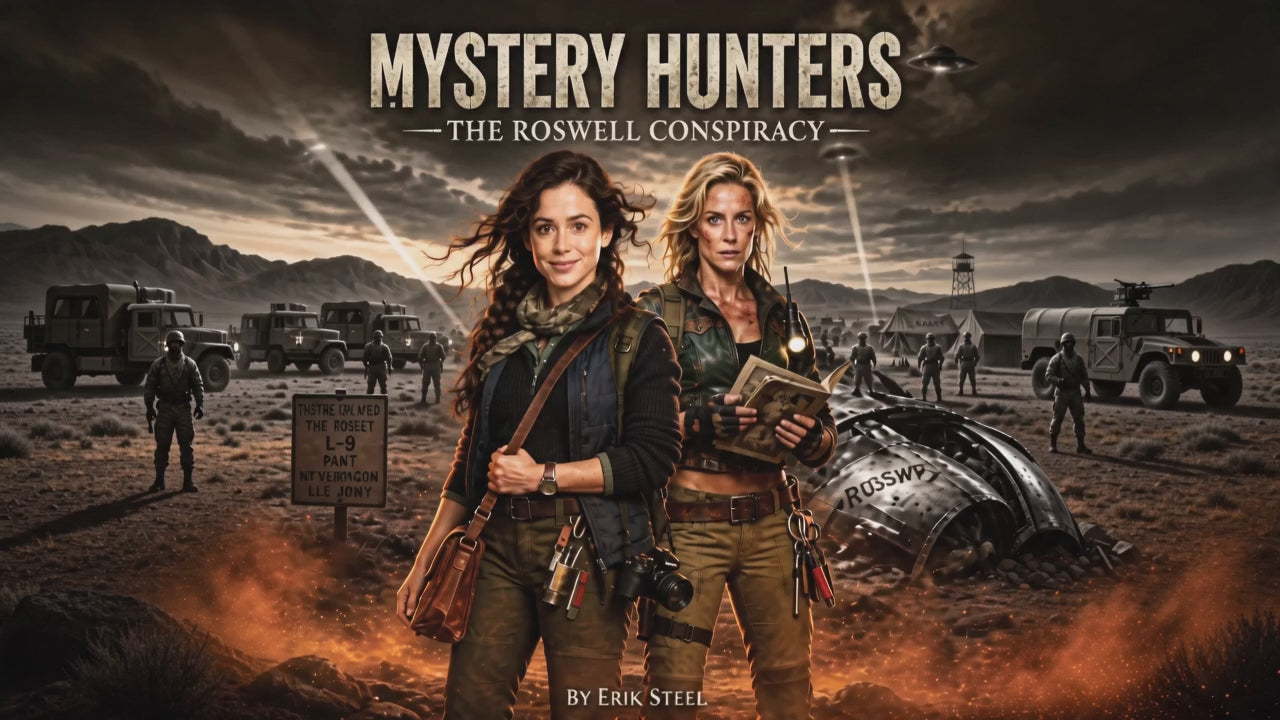 Mystery Hunters: Roswell Conspiracy | Sci-Fi Mystery Digital Comic (PDF)